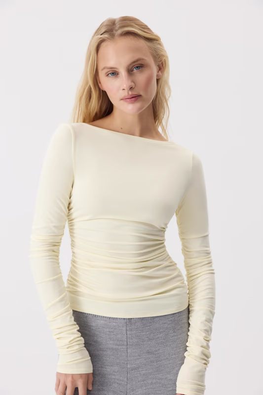 Лонгслив с драпировкой CHARMSTORE