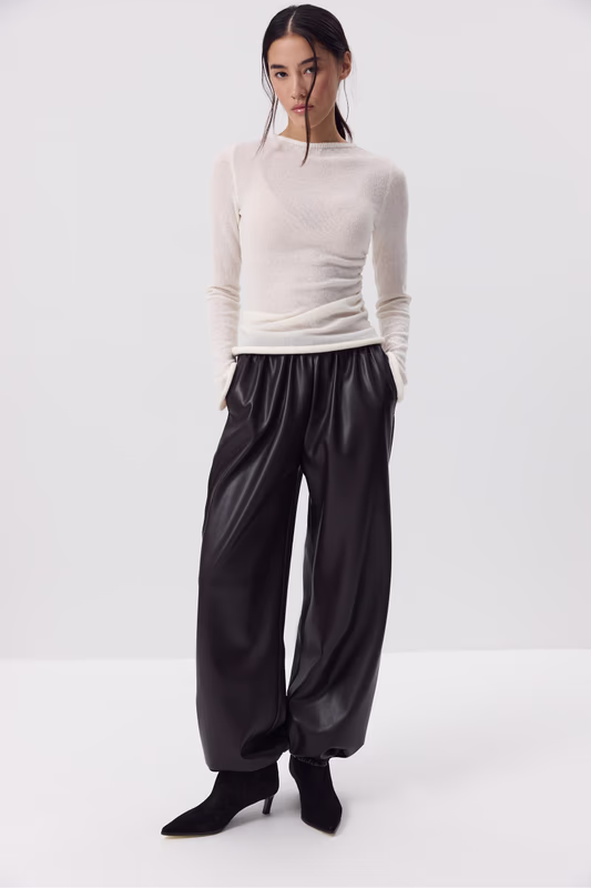 Лонгслив вязанный со сборкой CHARMSTORE