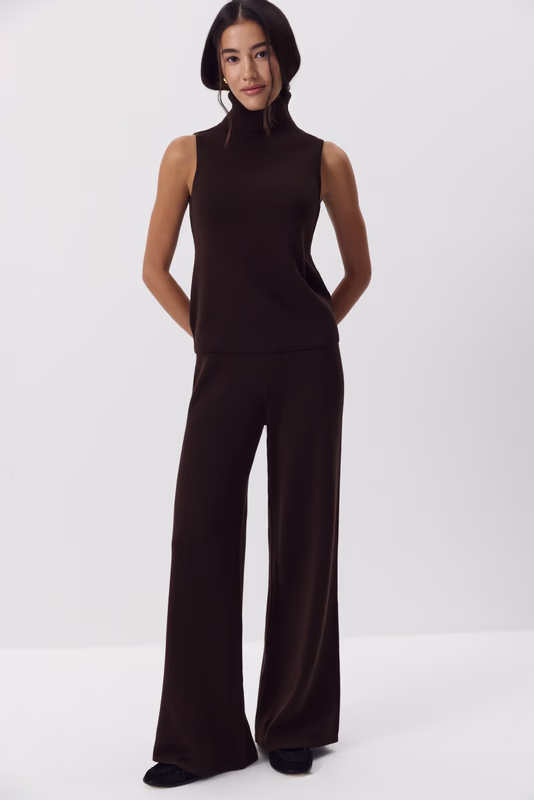 Брюки вязаные с шерстью CHARMSTORE