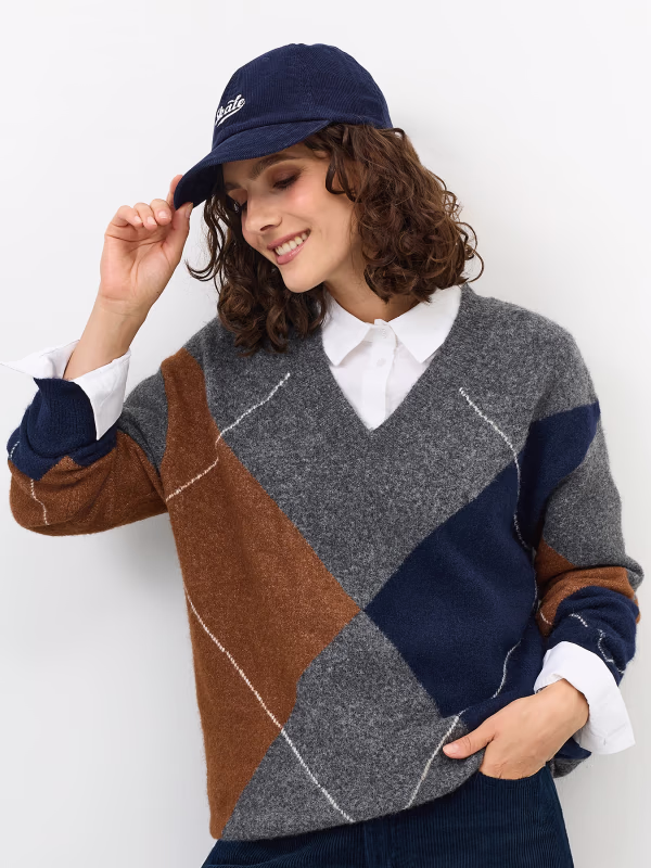 Свитер с узором "аргайл" SAVAGE