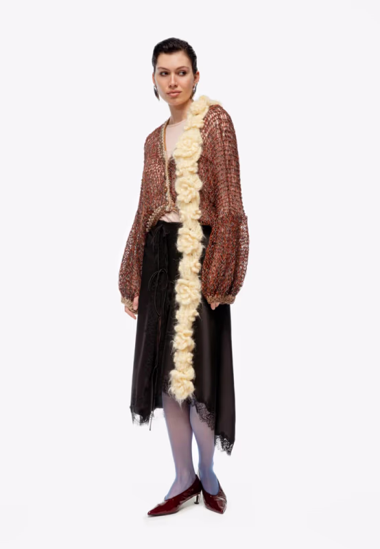 Шарф из роз EVGRAFOVA