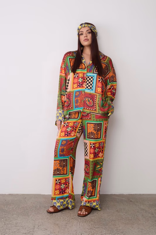 Костюм в пижамном стиле 4FORMS