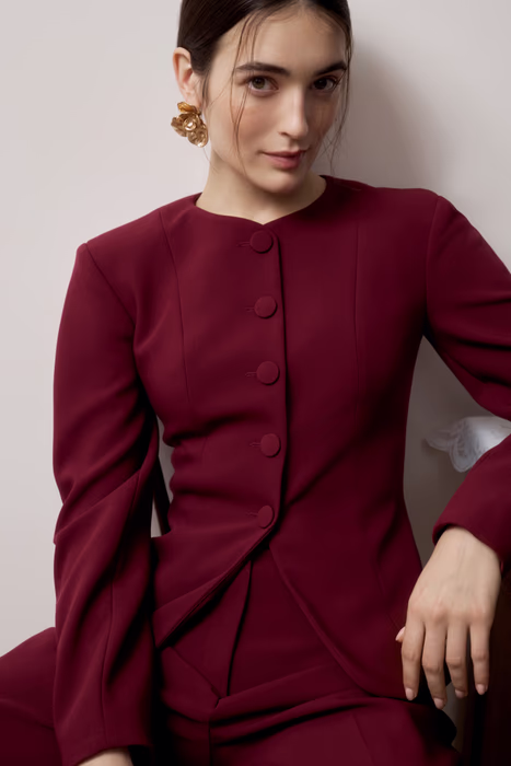 Жакет О-силуэта приталенный CHARMSTORE