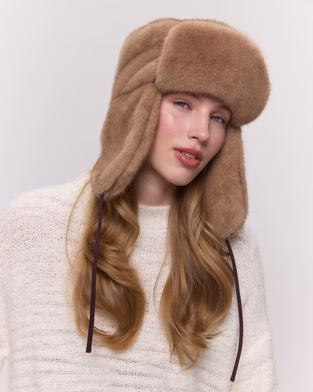 Шапка-ушанка ONLYME