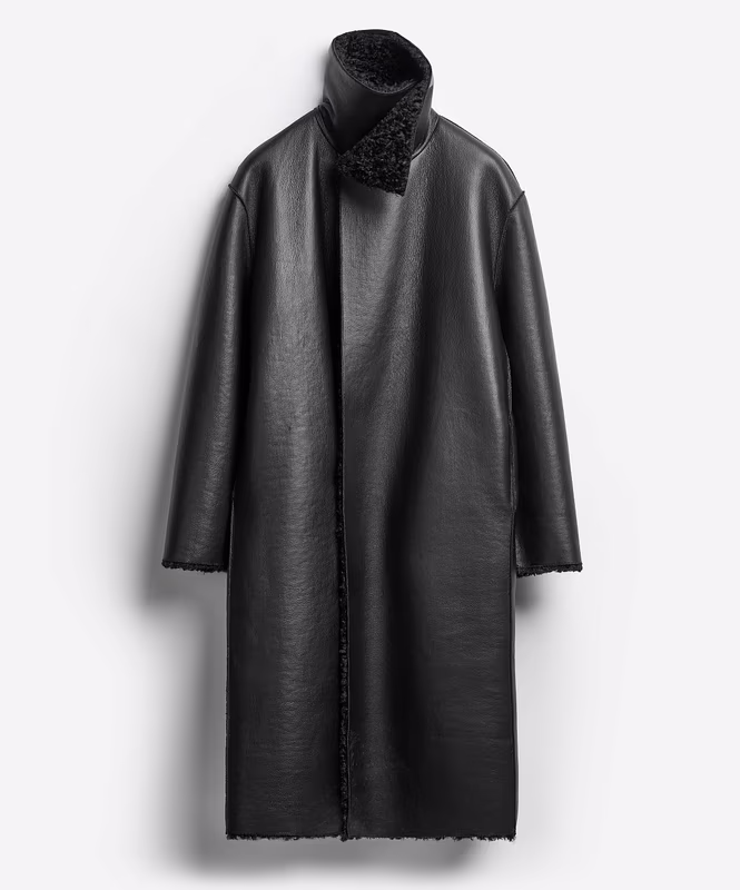 Двухсторонняя дубленка USHATAVA