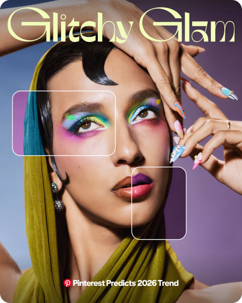 Pinterest: Glitchy Glam