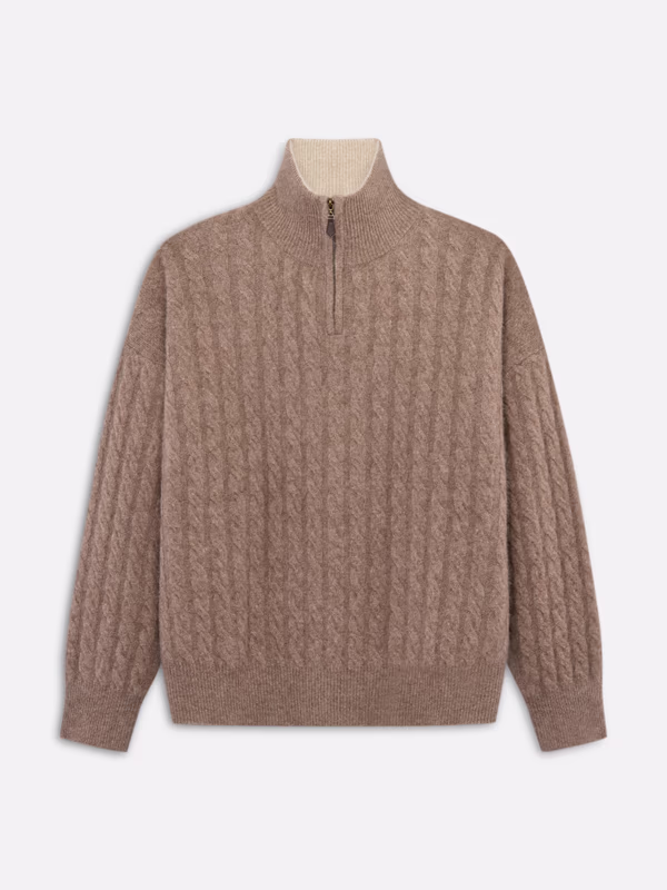 ДЖЕМПЕР НА МОЛНИИ MONNCASHMERE 