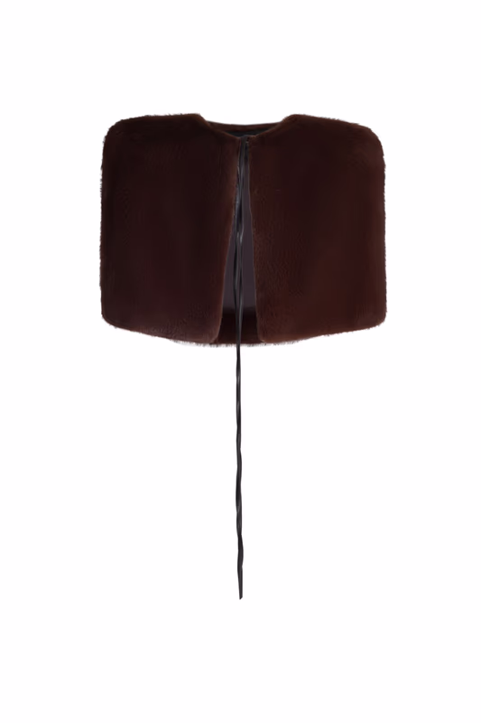 Меховой кейп VERAVENERA