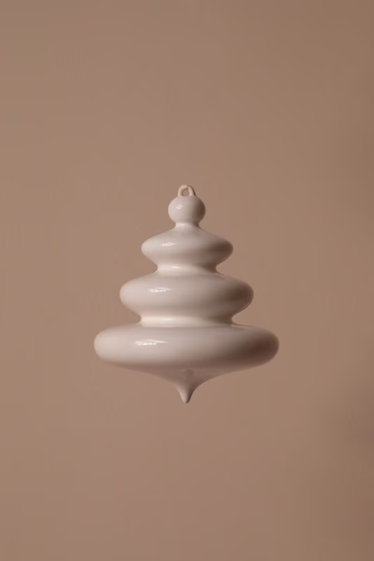 Ёлочное украшение из полуфарфора KESLER ART CERAMICS