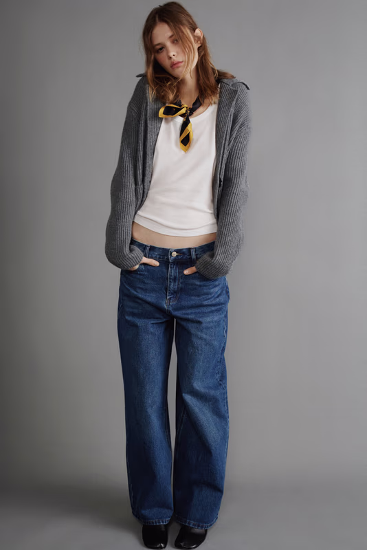 Удлиненные джинсы со средней посадкой LIME