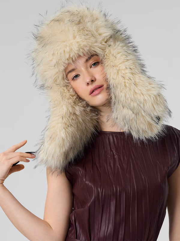 Ушанка оверсайз ONLYME