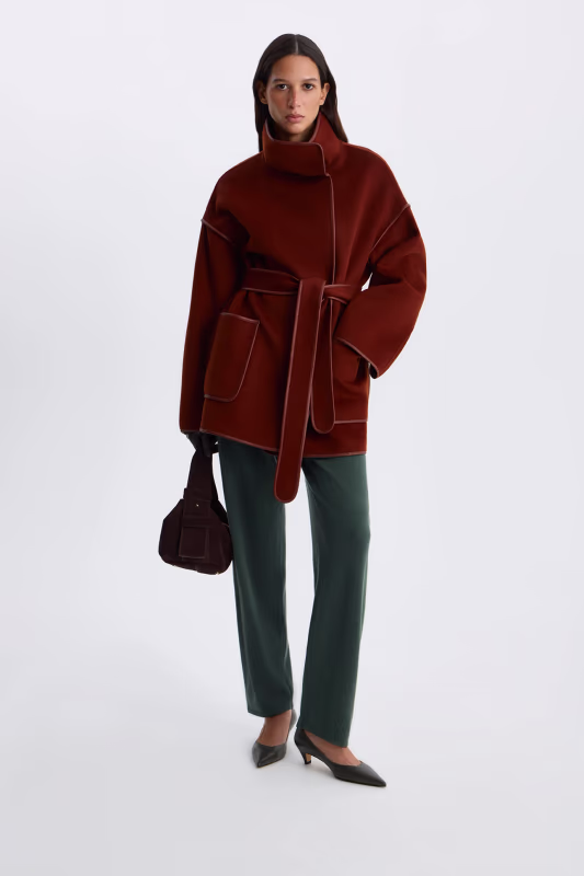 Полупальто с окантовкой 2MOOD