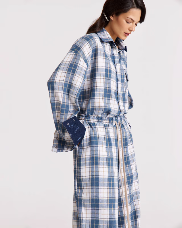 Рубашка в клетку ANMUSE 