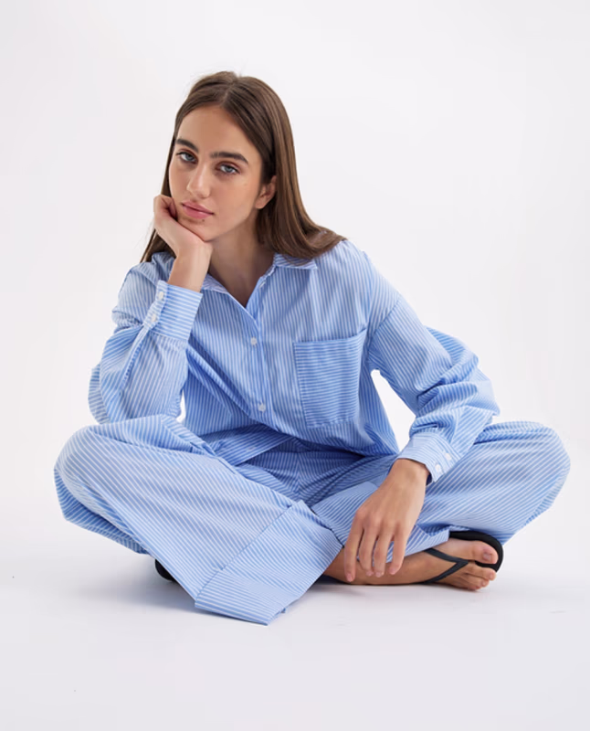 Брюки в пижамном стиле B STATEMENT