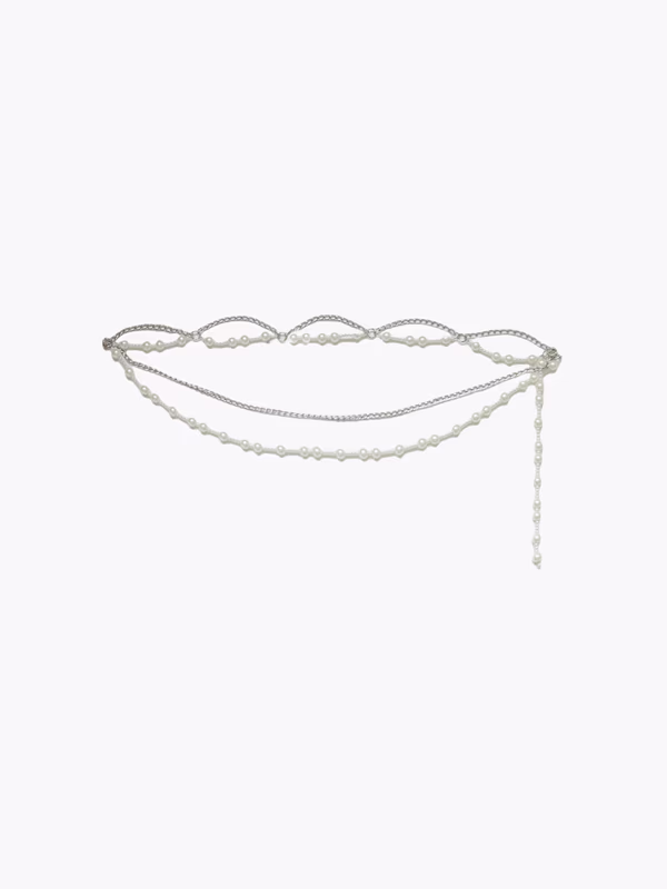 Пояс из бусин с цепочкой ALL WE NEED