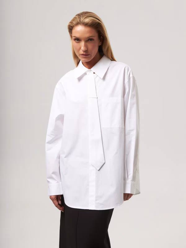 Рубашка с галстуком SASHAOSTROV