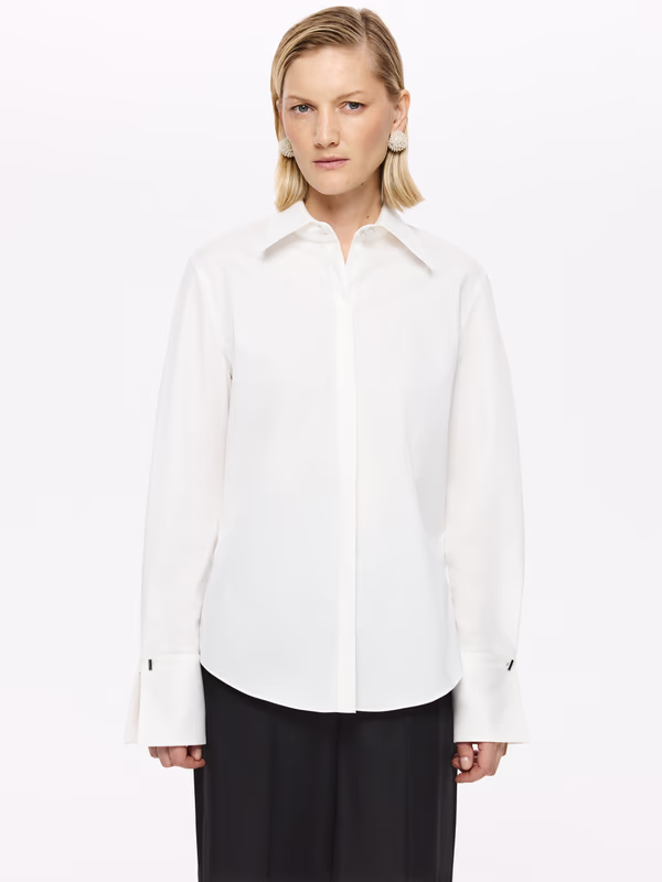 Рубашка с защипами на рукавах CHARUEL