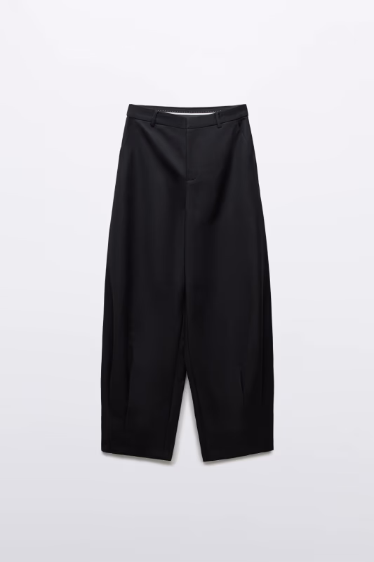 Брюки-баллон костюмные со средней посадкой BEFREE