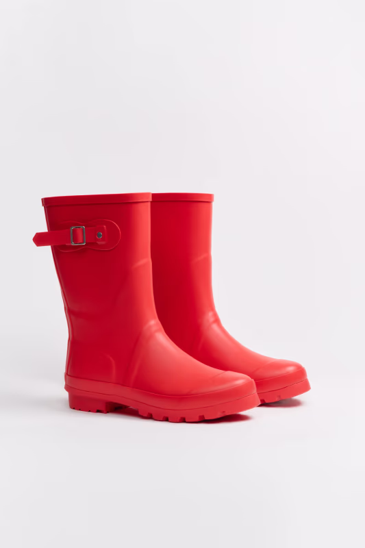 Сапоги резиновые низкие с пряжкой BEFREE