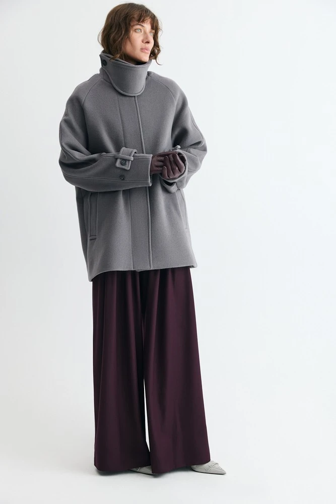 Пальто укороченное DAISYKNIT
