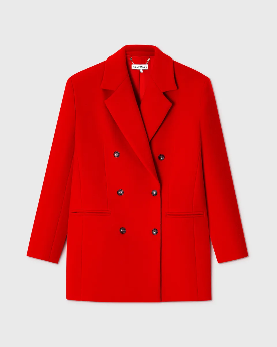 Укороченное пальто statement-red SELFMADE