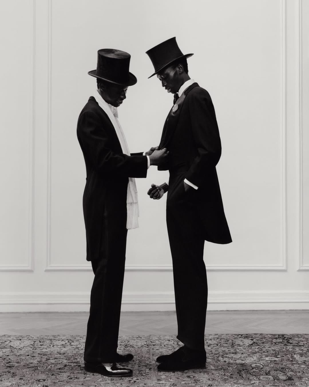 Тайлер Митчелл для каталога выставки Superfine: Tailoring Black Style