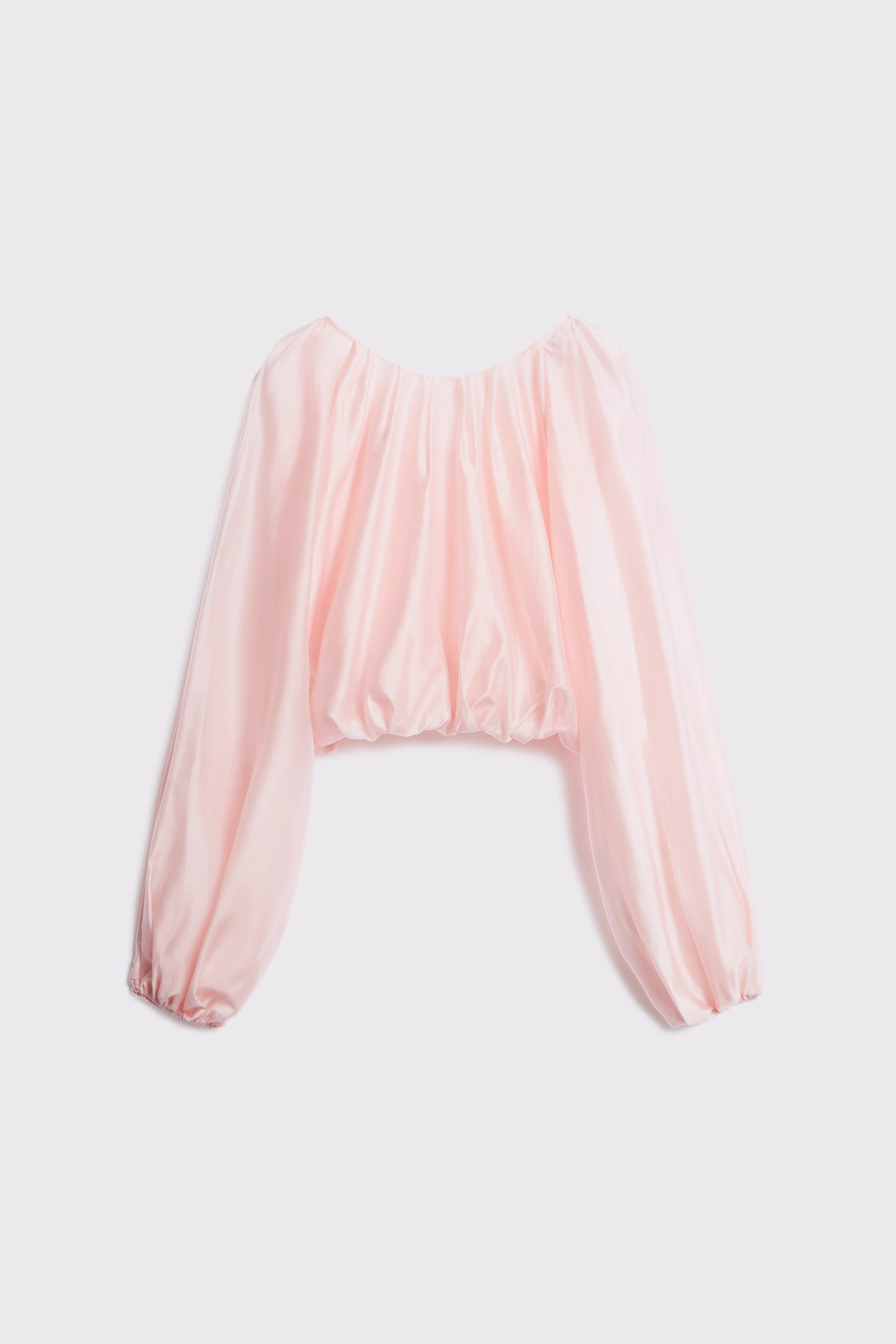 Блуза oversize из лиоцелла LIME