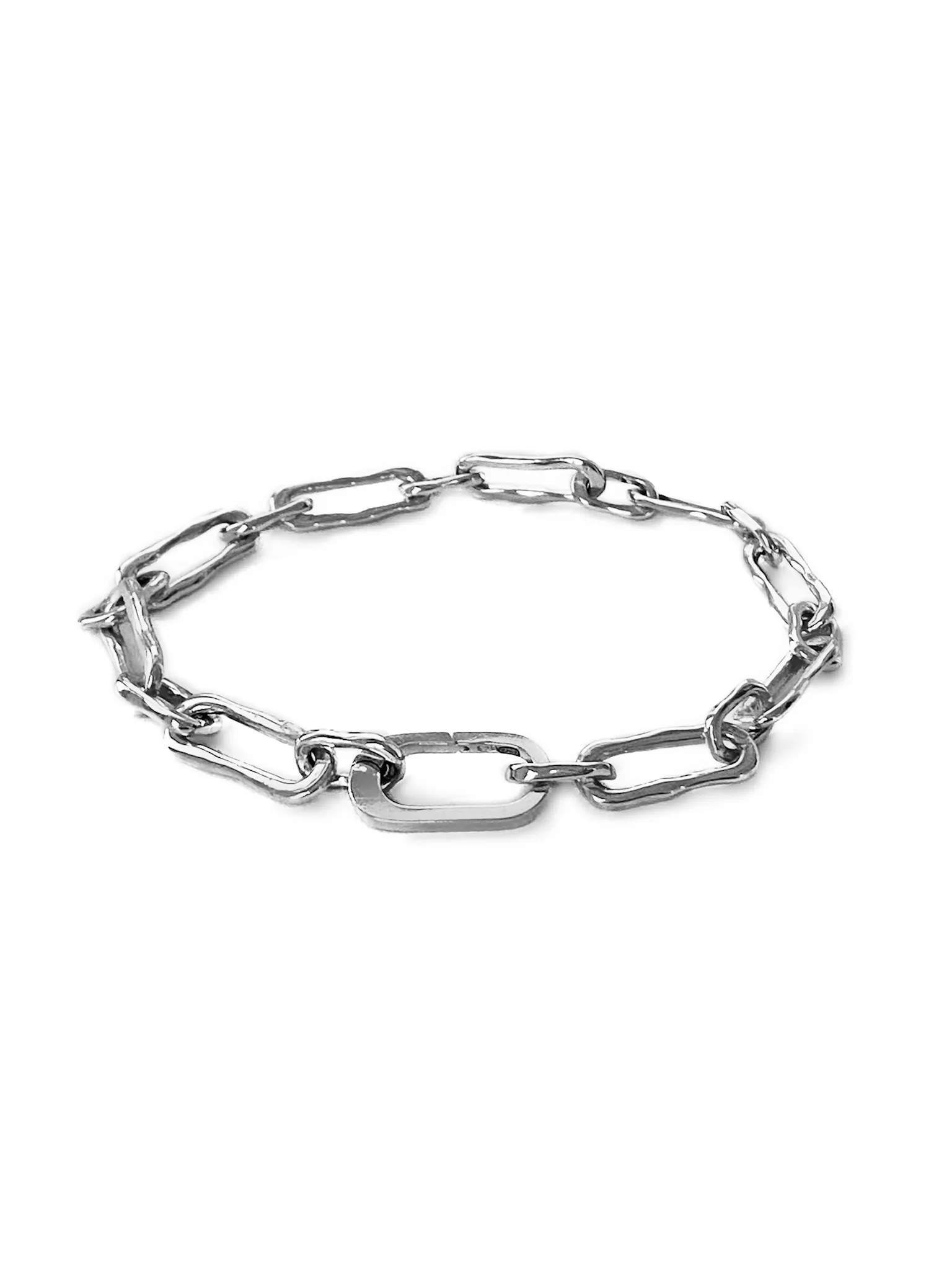 Серебряный массивный браслет SBLESKOM