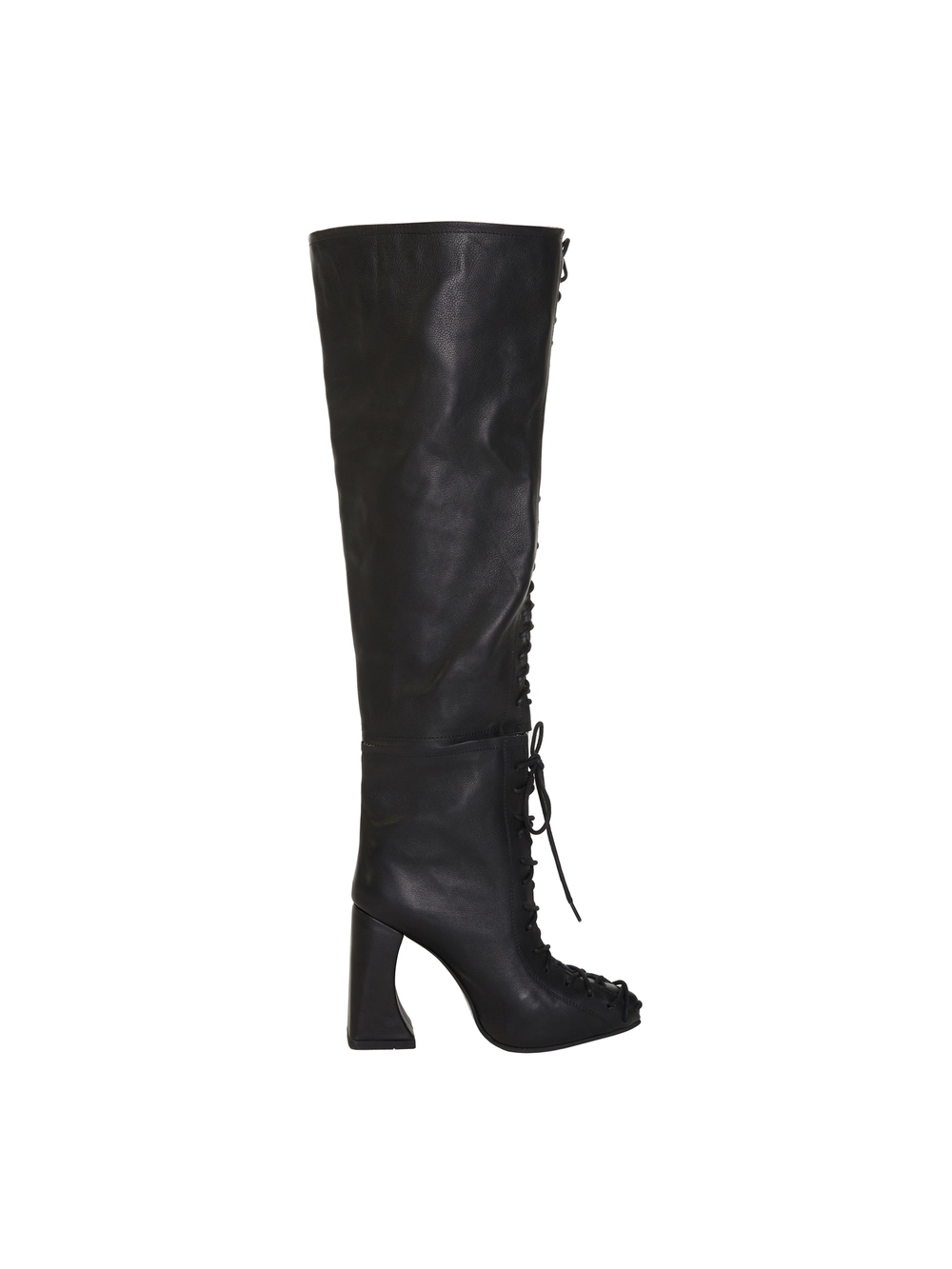 Cапоги G-OUT c шнуровкой G-OUT LACE-UP BOOTS в цвете black