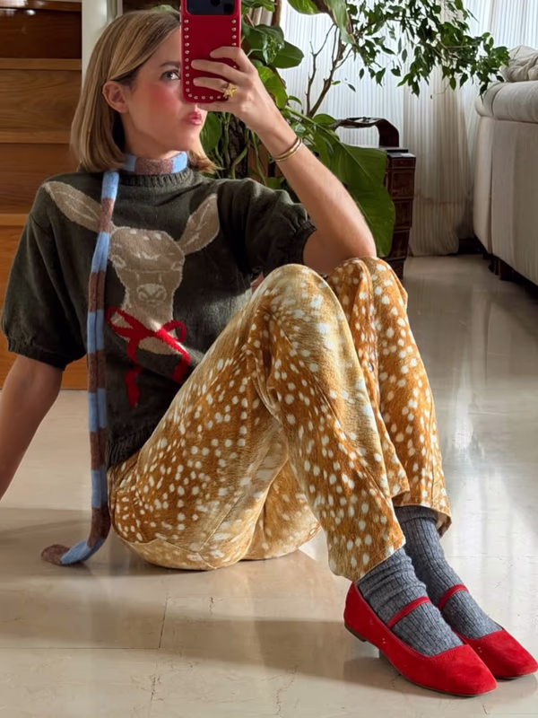 В свою страну оленью: Glamour о тренде на Бэмби-принт