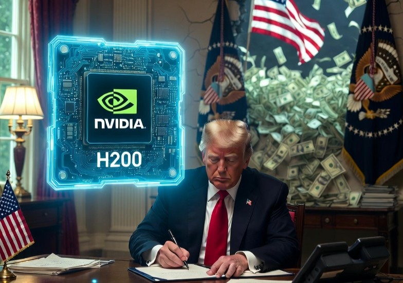 Trump Approves Nvidia H200 AI Chip Sales to China with 25% U.S. Government Cut
