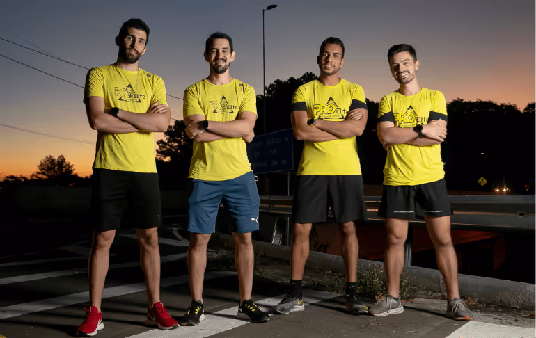 imagem dos treinadores da pro elite