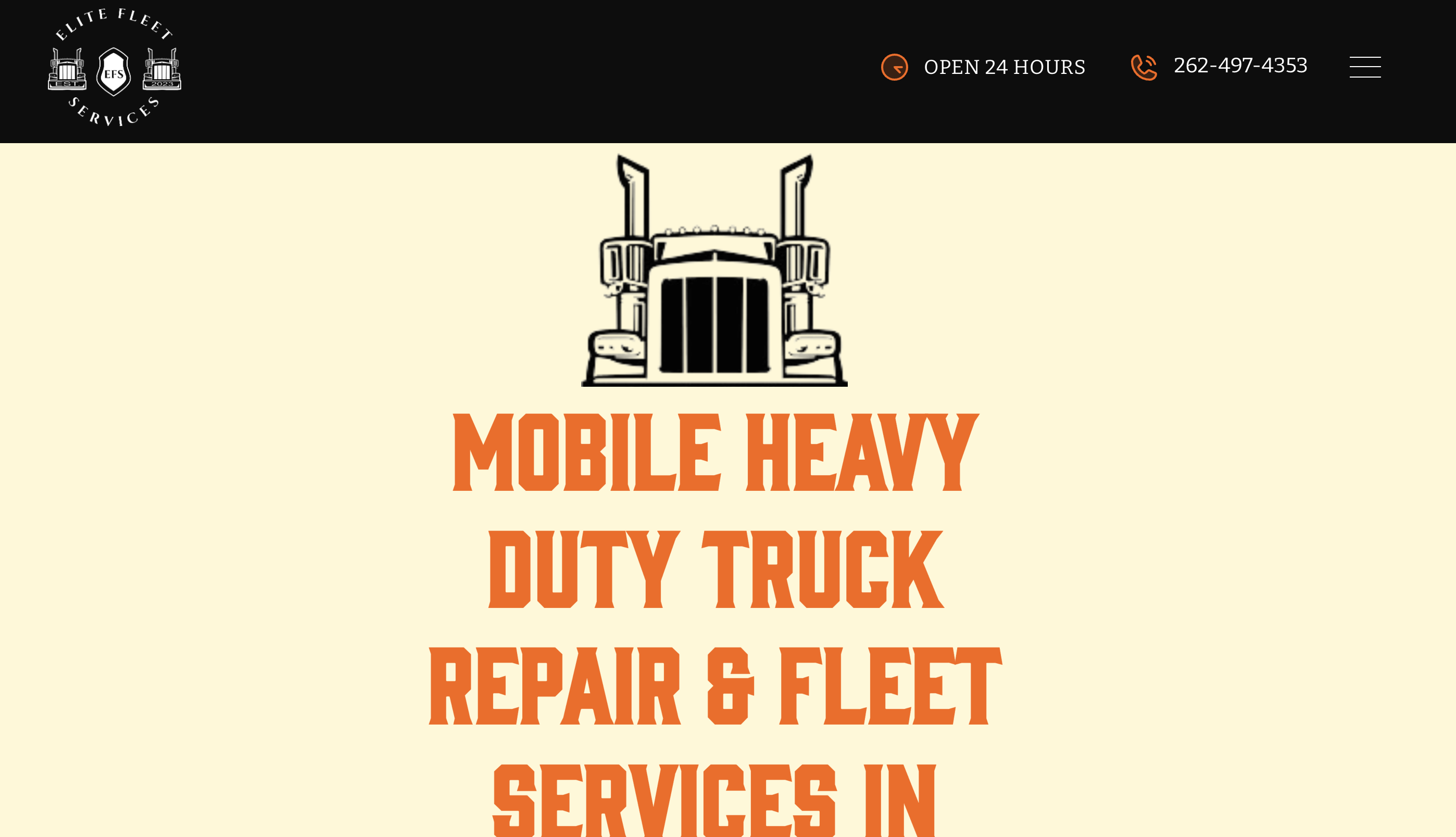 Elite Fleet Services LLC — Diesel repair shop in Caledonia, Wisconsin