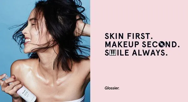 Glossier beauty brand story