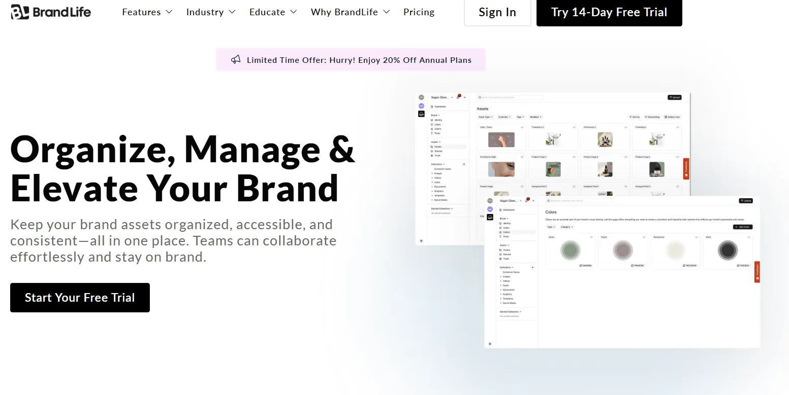BrandLife Homepage