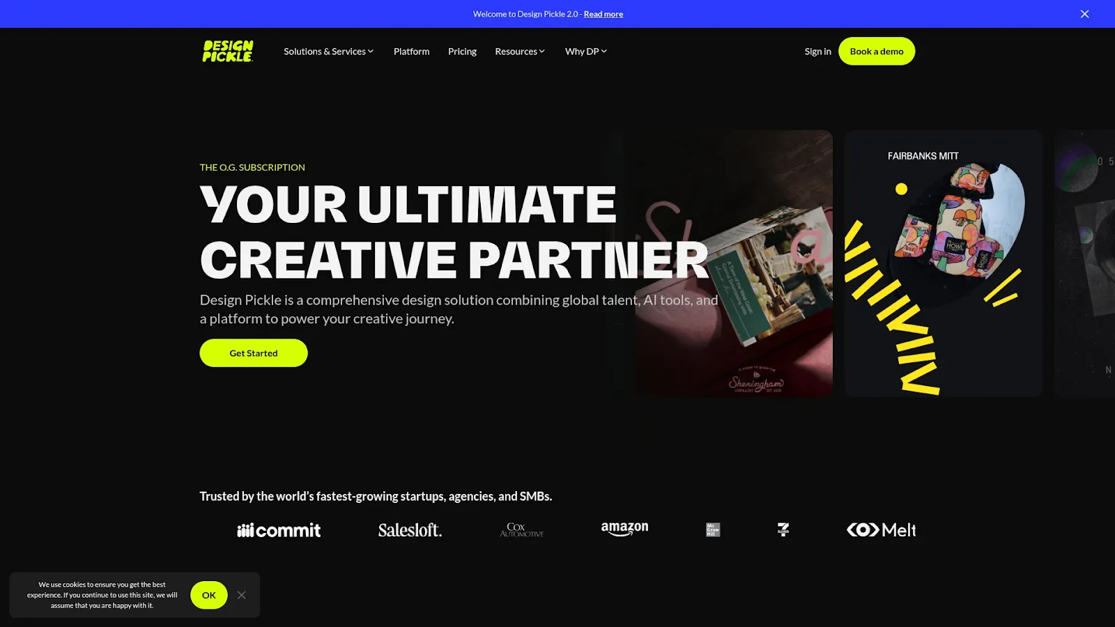 Agency Website Screenshot