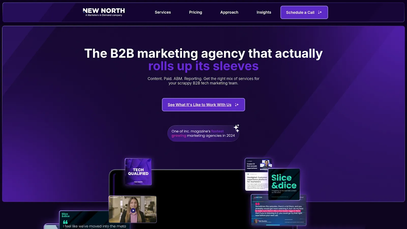 Agency Website Screenshot