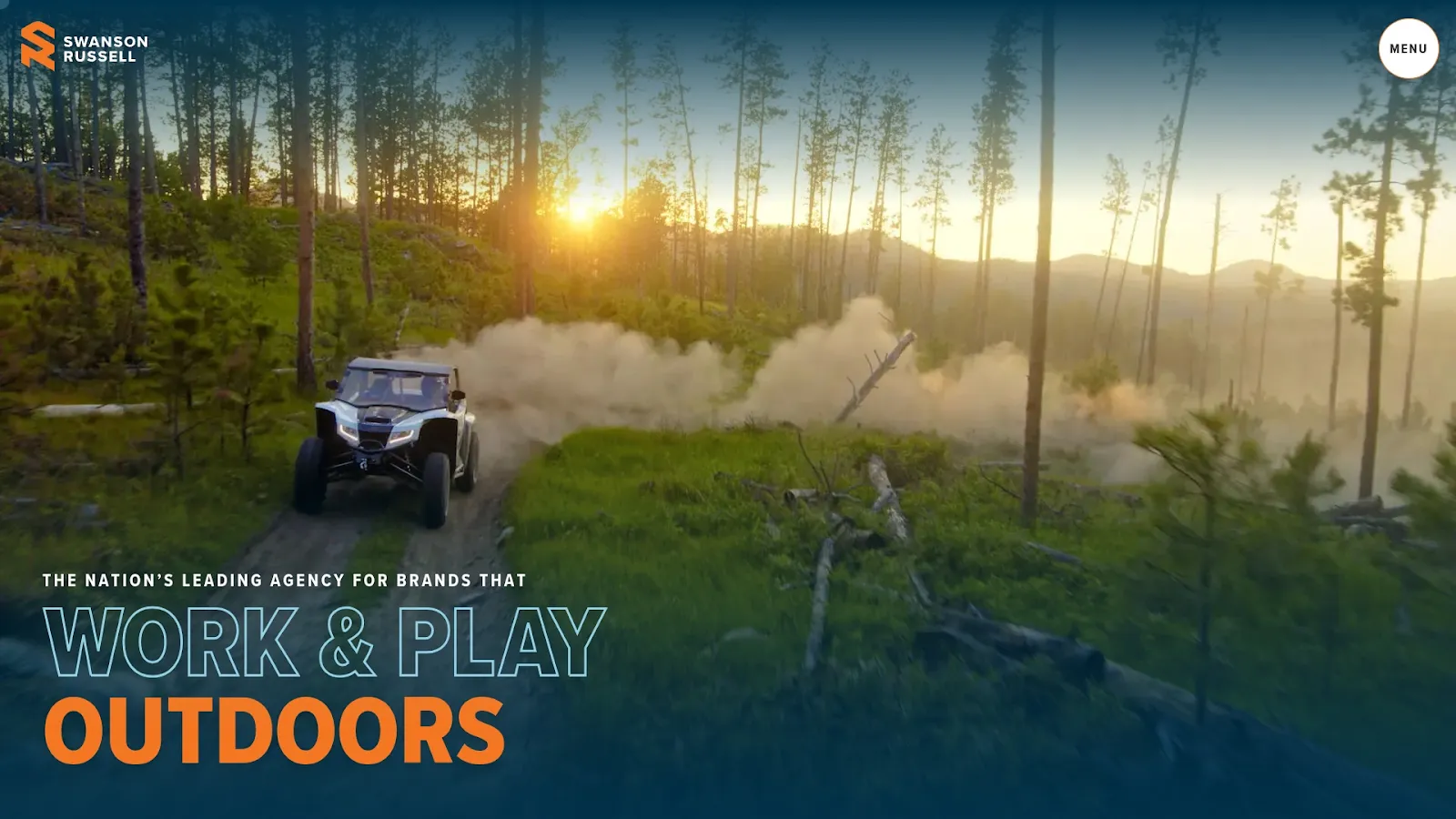 Agency Website Screenshot