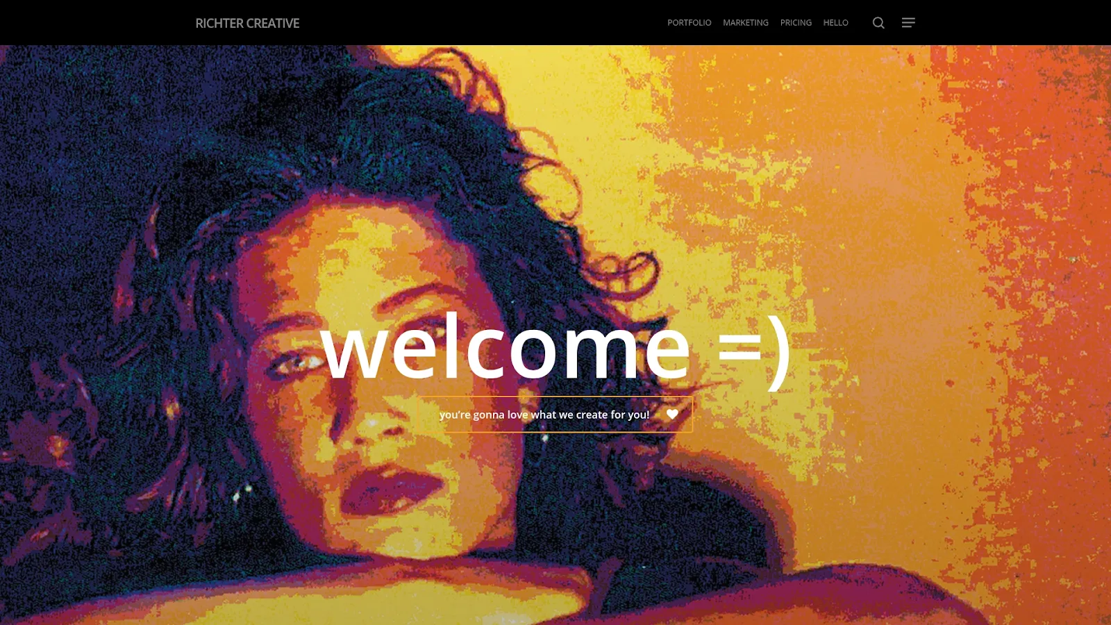 Agency Website Screenshot