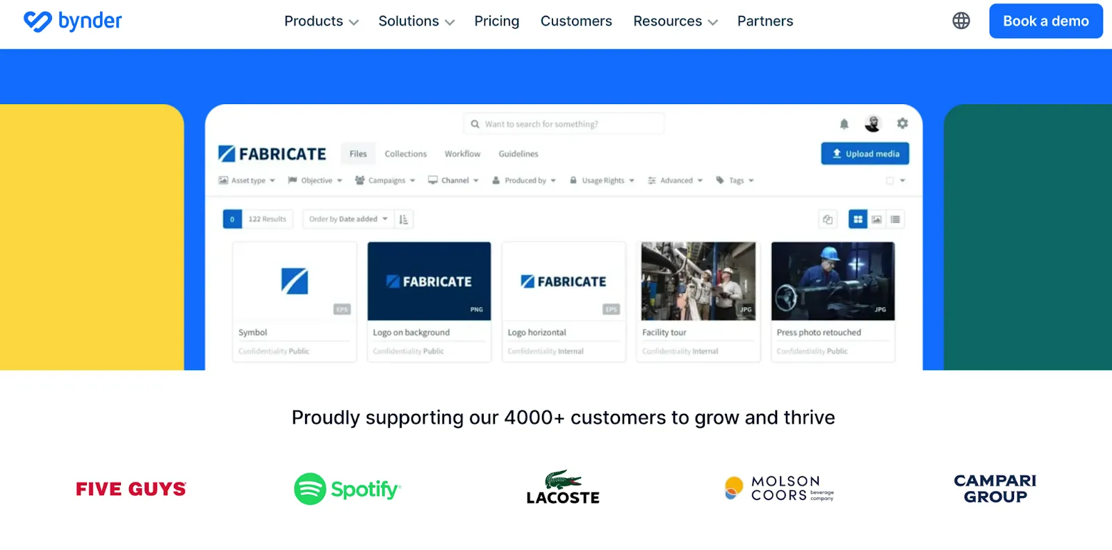 Bynder’s enterprise-level digital asset management for video content