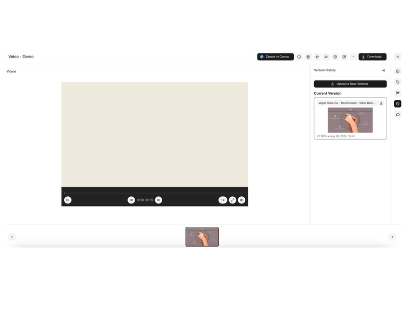 BrandLife's integration with Canva, enabling seamless collaboration