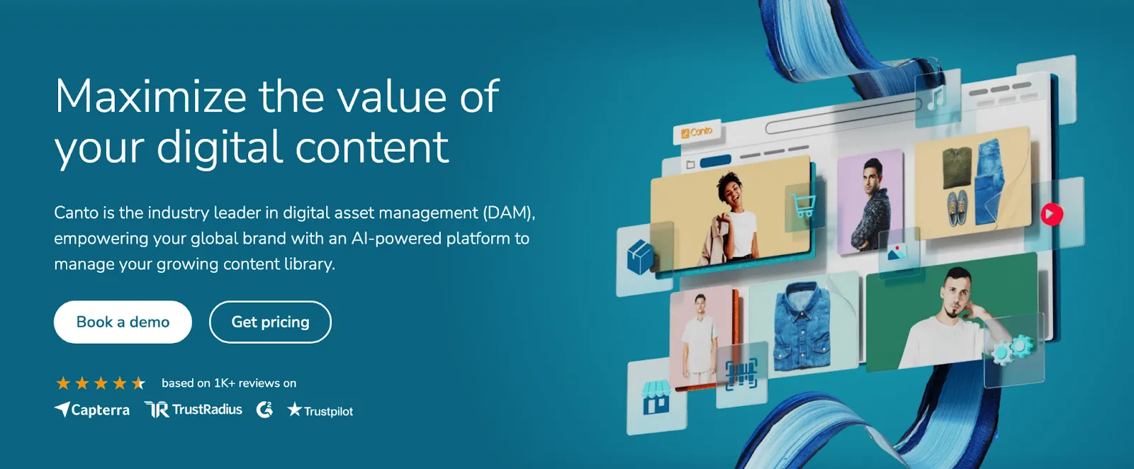 Canto's BAM solution for brand management