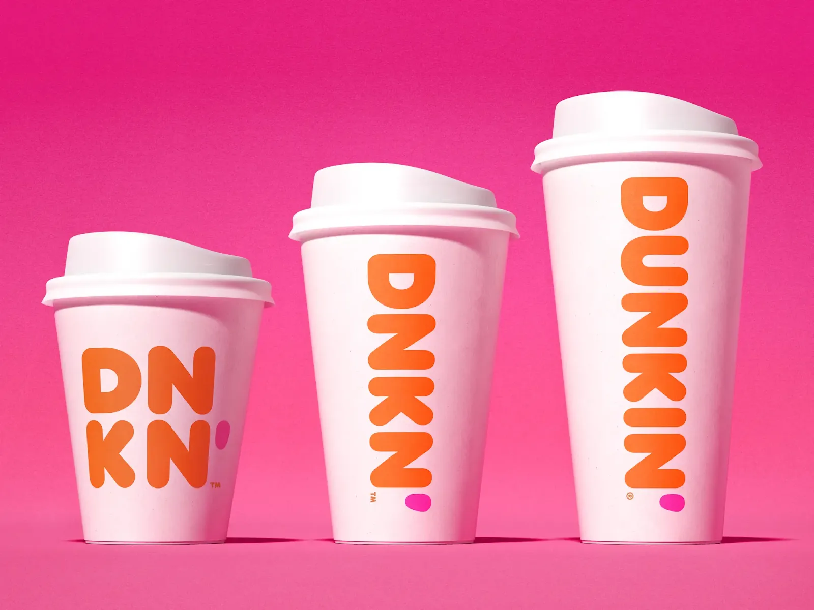 Dunkin rebranding after they dropped Donuts from their name