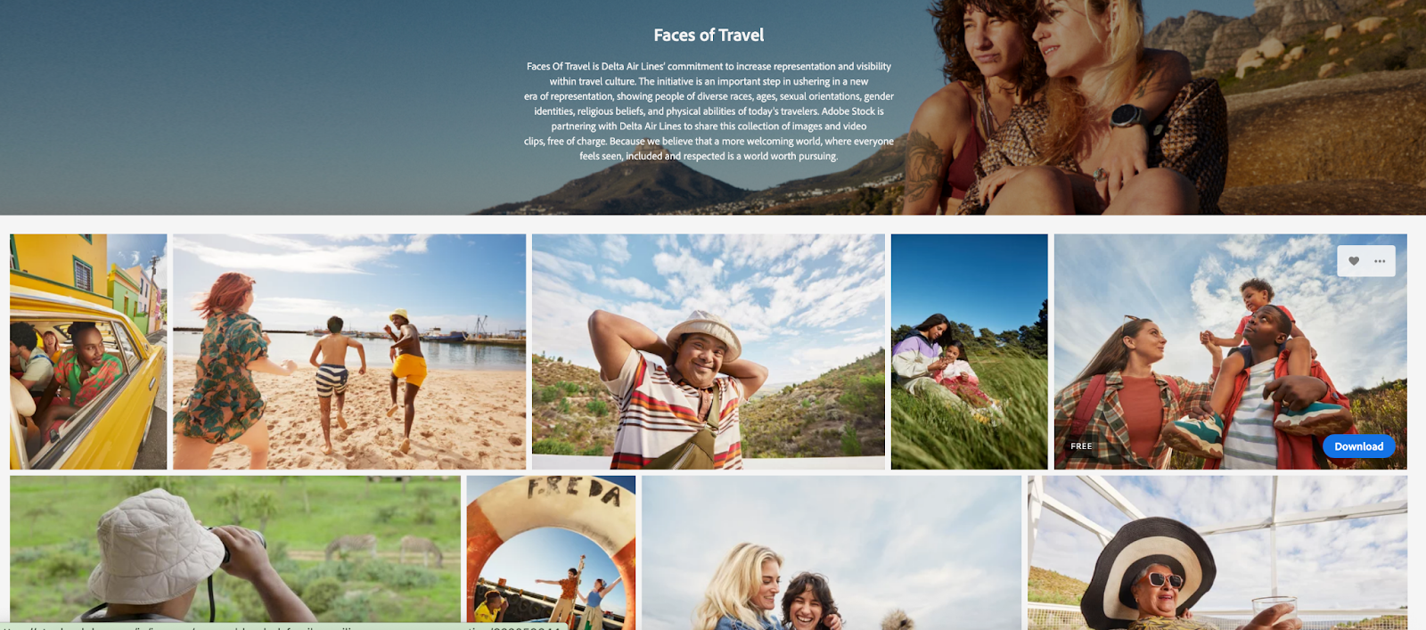 Delta's in house creative project example