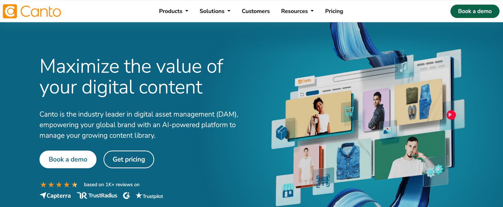Canto – top brand asset management software