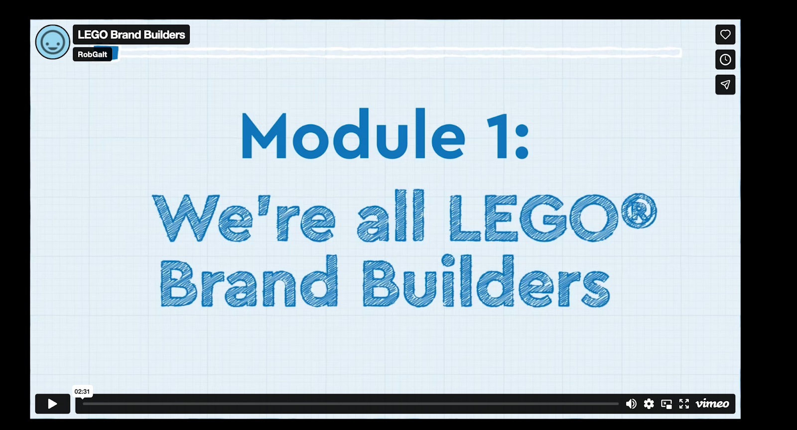 Lego's brand module for maintaining consistency