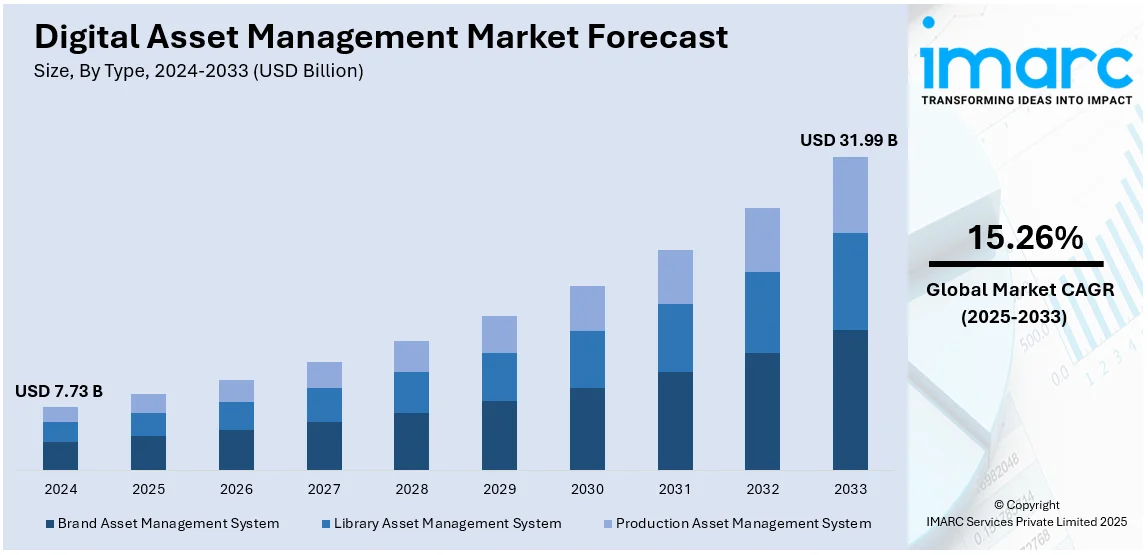 graph of DAM platform market size