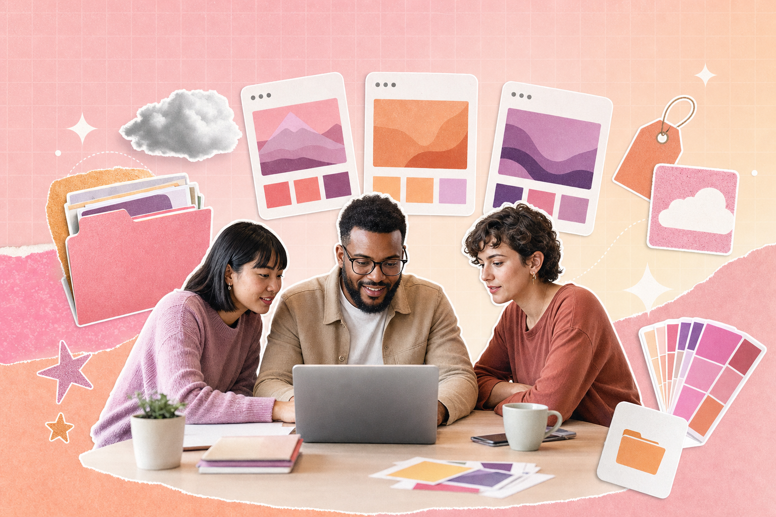 BrandLife-style blog banner for Acquia DAM (Widen) Alternatives in 2027