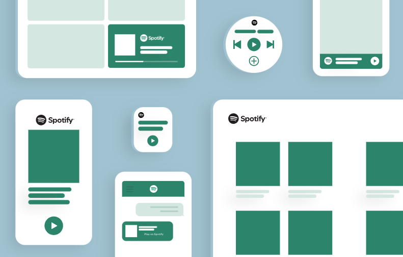 Spotify brand guidelines webpage