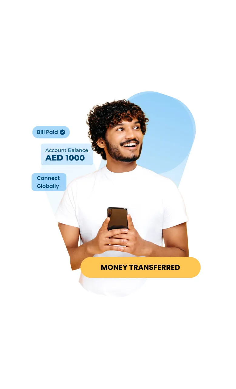 a man holding a smart phone in his hands